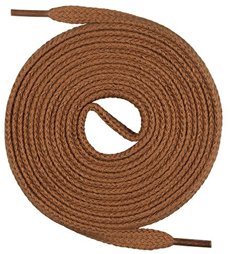Mount Swiss Schnürsenkel flach 7mm Baumwolle – 12 Farben 18 Längen 45–200cm | Sneaker, Arbeitsschuhe, Wanderschuhe, Stiefel, 6-14 Ösen, Schuhbänder, Schuhriemen, shoelaces, Senkel, Damen Herren Kinder