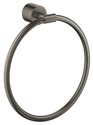 GROHE Atrio | Accessoires - Handtuchring | hard graphite gebürstet | 40307AL3