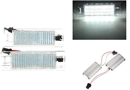 Corsa D 2006-2014 LED Number Registration Plate Bulbs VXR SRI SXI