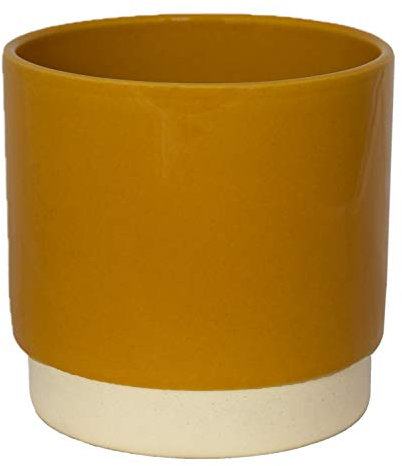 Ivyline Eno Pot Mustard D11.5 Cm H11.5Cm