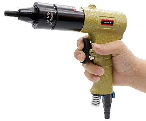 Nietenzange Pneumatische Luft Nietmutter Insert mit Gewinde Pull Setter Nietmaschinen Einnietmuttern Werkzeug for M3 M4 M5 M6 M8 M10 M12 Muttern Nietzange (Color : 804A)