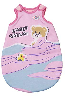 BABY born Little, Puppenschlafsack mit Klettverschluss an Schulterriemen, für 36 cm Puppen, 829967 Zapf Creation