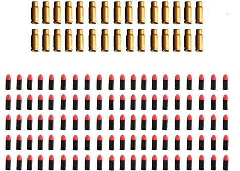 AGDLLYD Schaumstoff Munition,Kugel Munition,Munition für Spielzeugpistole,Spielzeugwaffenzubehör für Kinder,Jungen und Mädchen -100 Stück