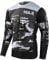 MTB Trikot,Herren Langarm MountainbikeShirt,Motocross-Shirt Langarm | MX MTB Mountainbike (Black,XXL)