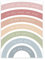 Affirmationsposter A3 | Affirmationen für Kinder | Positive Glaubenssätze | Regenbogen & Affirmationen | Bunt
