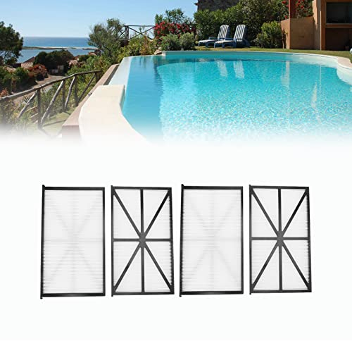 Gugxiom Lot de 4 Filtres de Nettoyeur de Piscine Robotique, Cartouches Filtrantes de Rechange pour Nettoyeur de Piscine Robotique, Lavable Rcx70101, pour Tigershark pour Sharkvac pour