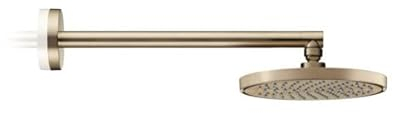 Hansgrohe AXOR ShowerSolutions Duschkopf 220, 1 Strahlart, wassersparend+, 35388, Farbe: Brushed Bronze
