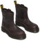 Dr. Martens Unisex - Adulto Anistone Lo Stivali in Pelle Moda, Marrone scuro, 6 Women/5 Men