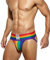 Mauro Kane Jockstrap Herren Athletic Supporters Suspensorium Sport Jock Strap Männer Sportunterwäsche Unterhosen Regenbogen XXXL