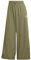 adidas Donna Essentials 3-Stripes Lifestyle Woven Parachute Pants, Olive Strata/White, M