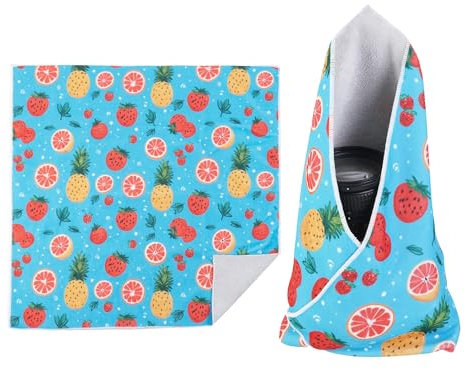 Walking Way Lens Protective Wrap Magic Self-Adhesive Pouch for Cameras Lenses and Electronic Scratch Resistant Versatile Compact Cloth with Strong Holding