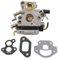 MCHNIC Carburateur pour tronçonneuse Husqvarna 235 235E 236 236E 240 240E 120 MARK II Remplace 574719402 545072601