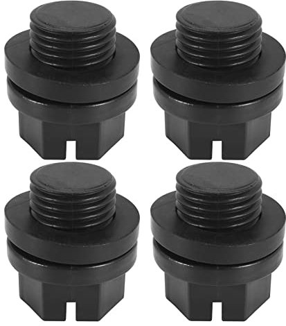 Losueeun Pack of 4 Drain Plugs with O-Rings Pump Plugs Pool Filter Pool Drain Pump Plugs SPX1700FG for Pumps