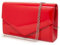 Emila Pochette rossa lucida vernice elegante da cerimonia donna ragazza signora borsa a mano piccola clutch bag borsetta sera giorno matrimonio comunione battesimo Rosso primavera estate 2025