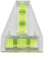 Mini Level for Caravans and Motorhomes Essential Measuring Tool for Picture Frames and Furniture Alignment (Green)