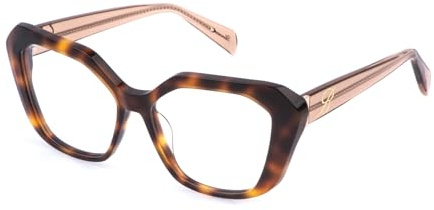 Blumarine Eyeglasses VBM877 0752 AVANA SCURA LUCIDA 55/15/140 Woman