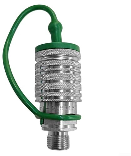 Eawfgtuw Raccord rapide hydraulique AL172304 pour tracteur 1750 2355 2555 2755 2850 en acier inoxydable 304 haute pression 35 MPa avec noyau de valve