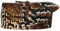 Post & Co Gürtelband Fell (Leder) Python Optik, Breite 4 cm, 90 cm