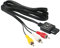 Cable AV con/sin adaptador Scart adaptable a Gamecube/N64/SNES, de Amathings