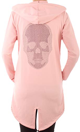 Fashion You Want Damen Cardigan Größe 34/36-42/44 verfügbar Sterne Star Sweatjacke Bolero Strickjacke Strickcardigan (Peace beige, 38/40)