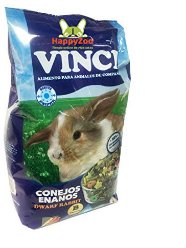 Cunipic Alimento Especial para Conejos Enanos - Vitamina B - Fibra - Omega 9 - Pienso Compuesto