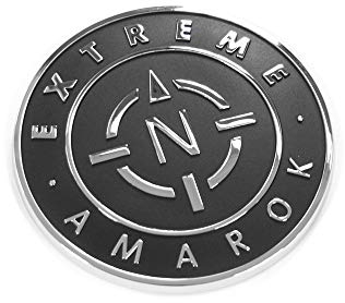 Amarok EXTREME Plakette seitlich Überrollbügel Emblem