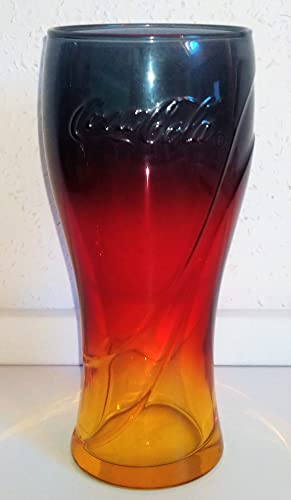 Sammelglas/Coca-Cola/Glas/Limitierte Auflage/Schwarz-Rot-Gold/Mc Donald's/ohne Karton