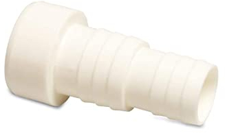 well2wellness® Schlauchverbinder Schlauchtülle abgestuft Ø50mm Klebestutzen x Adapter 32-38mm