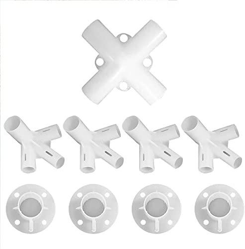 WAITLOVER Für 3 x 3 m Pavillon Markise Zelt Füße Eckverbinder Mittelverbinder Ersatzteile Verbinder L9F7 Teile Eckverbinder 25/19 mm Markisenfüße heiß