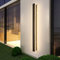 Mikeru LED Wandlampen, Wandleuchte Aussen, 120cm 48W Moderne Lange Lichtleiste Wandlicht 360° 3d Surround Led Außenlampe Ip65 Wasserdicht Wandlampe, Wohnzimmer Veranda Schlafzimmer Innen Wandleuchte