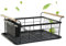 Solty - Escurreplatos Acero Inoxidable Blanco - Escurridor de Platos sobre Fregadero con Bandeja de Goteo y Colector de Cubiertos - Escurreplatos Firme y Duradero para Cocina (Negro)