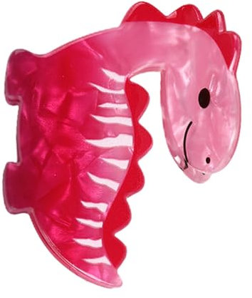 Pinzas para el pelo de animales, garra para el pelo de dinosaurio | Pinzas para el cabello antideslizantes de dinosaurio | Pinzas para el cabello acrílicas creativas y elegantes para niños pequeños. C
