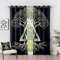 Vorhänge Baum des Lebens - Wikinger Nordische Fenster Gardinen mit Ösen, Vorhang Blickdicht Verdunklungsvorhänge Thermovorhang für Wohnzimmer Schlafzimmer Deko 2er Set, H 166 x B 75 cm I#-170