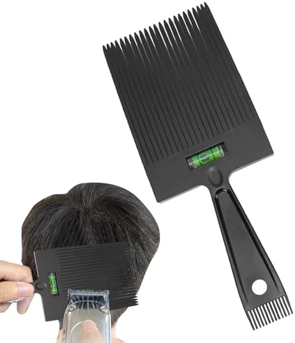 Peigne de barber, peigne à plateau plat | Peigne de coupe de cheveux avec nivellement,Outil de style antistatique professionnel pour le salon à domicile, fournitures de coupe de cheveux