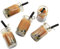 Homoyoyo 20pcs Bubble Tea Cup Jewelry Set Diy Mini Milk Tea Cup Earring Keyring Simulated Pearl Ornaments
