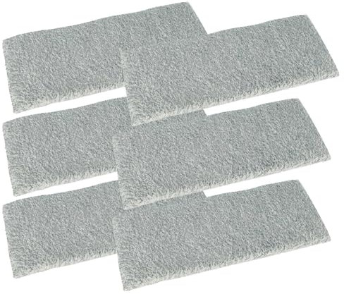 vhbw 6X Ersatzbezug kompatibel mit Vorwerk Kobold GC100, VG100, MF100 Einwascher, Fensterreiniger