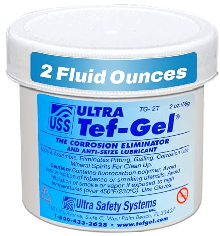 TEF-GEL Lubrifiant Anticorrosion Galvanique, Pot de 57g (2oz)