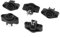 sourcing map 5 Pcs Mini DIN 6 Pin Female S-video Connector Adapter Sockets