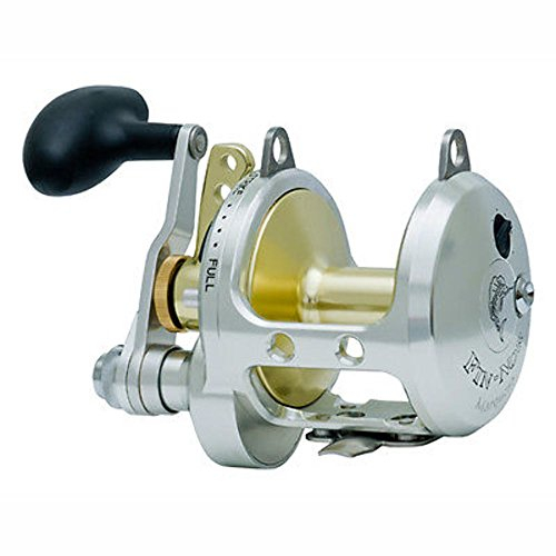 Zebco Fin-nor Marquesa Leva Drag Reel, 2-Speed Reel, 20sz MA20II-BX1