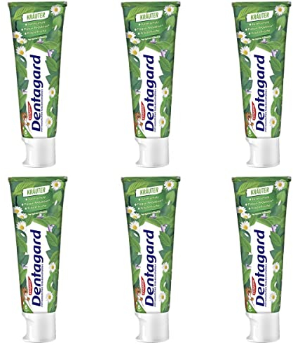 Dentagard Original Zahncreme, 75 ml (Packung von 6)