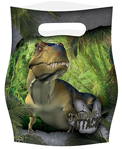 Amscan 9900358 Dinosaurier Attack-Geschenktüten.