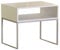 Jan Kurtz Nachttisch Dina Gestell Weiss/Ablage Weiss - 52 x 60 cm …