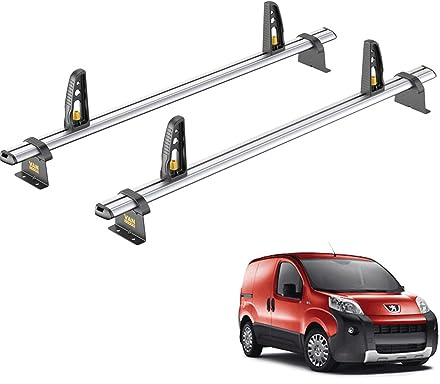 For Citroen Nemo 2008+ Roof Rack Van Guard UltiBar Plus 2x Bars | Aluminium Heavy-duty Van Roof Bars