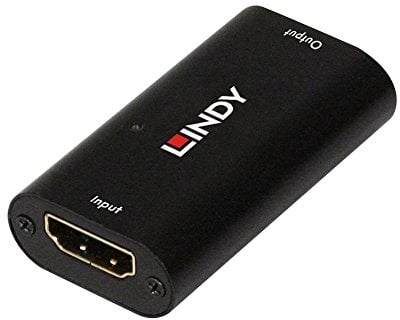 LINDY 40 m HDMI 2.0 18G Repeater - Black