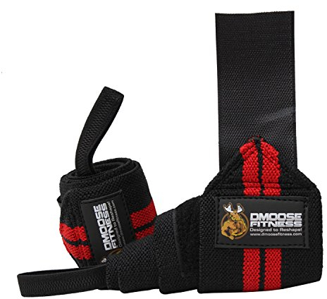 DMoose Handgelenk Bandagen 2 Stück,Atmungsaktivem Wrist Wrap mit 30cm und 45cm Länge Wrist Support,handbandage mit Klettverschluss,Handgelenk Bandagen Gym fur Gymnastik,Krafttraining