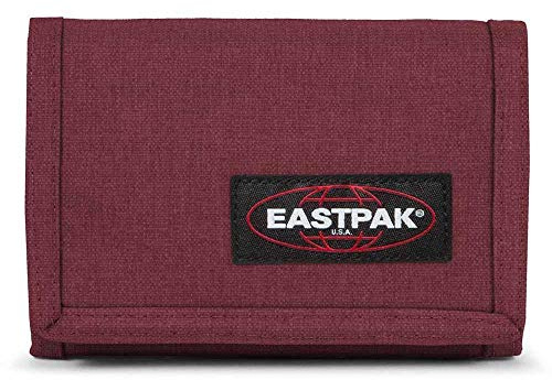 EASTPAK Crew Single, Tri-Fold Wallet Mixte Adulte, Crafty Wine, 13 cm