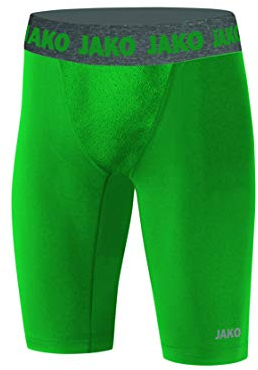 JAKO Kinder Short Tights Compression 2.0, sportgrün, 152, 8551