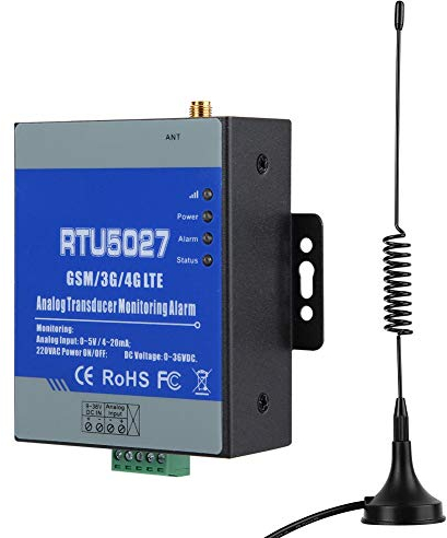 Sonew GSM Stromausfall Alarmsystem, RTU5027 3G/4G LTE-Stromausfallalarm zur Überwachung des Spannungskreisstatus Alarm bei Stromausfall (100-240 V)