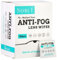 Noble Anti-Fog Pre-Moistened Lens and Screen Cleaning Wipes for Glasses Eyewear, Smartphones, Camera Lenses, Small Electronic Devices, Touchscreens, Individually Wrapped, Residue-Free, 5”x 6” (150)