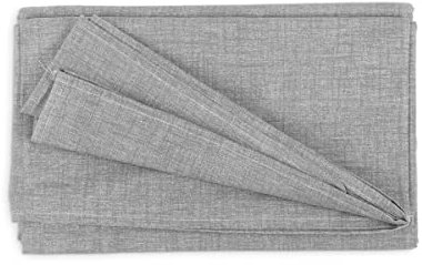 CosìCasa Copriletto Matrimoniale Primaverile Estivo [240X280 CM]| Telo Arredo Copridivano in Tinta Unita |Coperta Letto Multiuso Due Piazze Leggera | Grigio